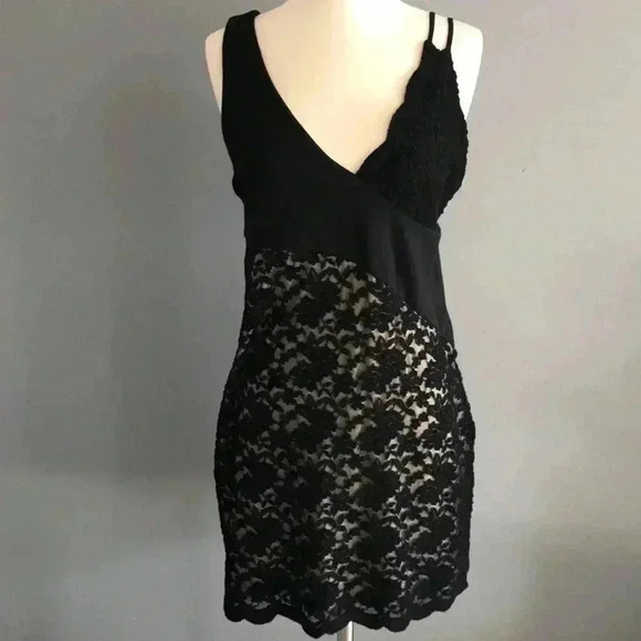 New Free People Lower East Side Lace Dress - Picture 3 of 8